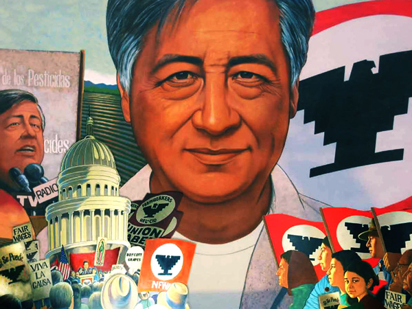 graphic commemorating Cesar Chávez Day
